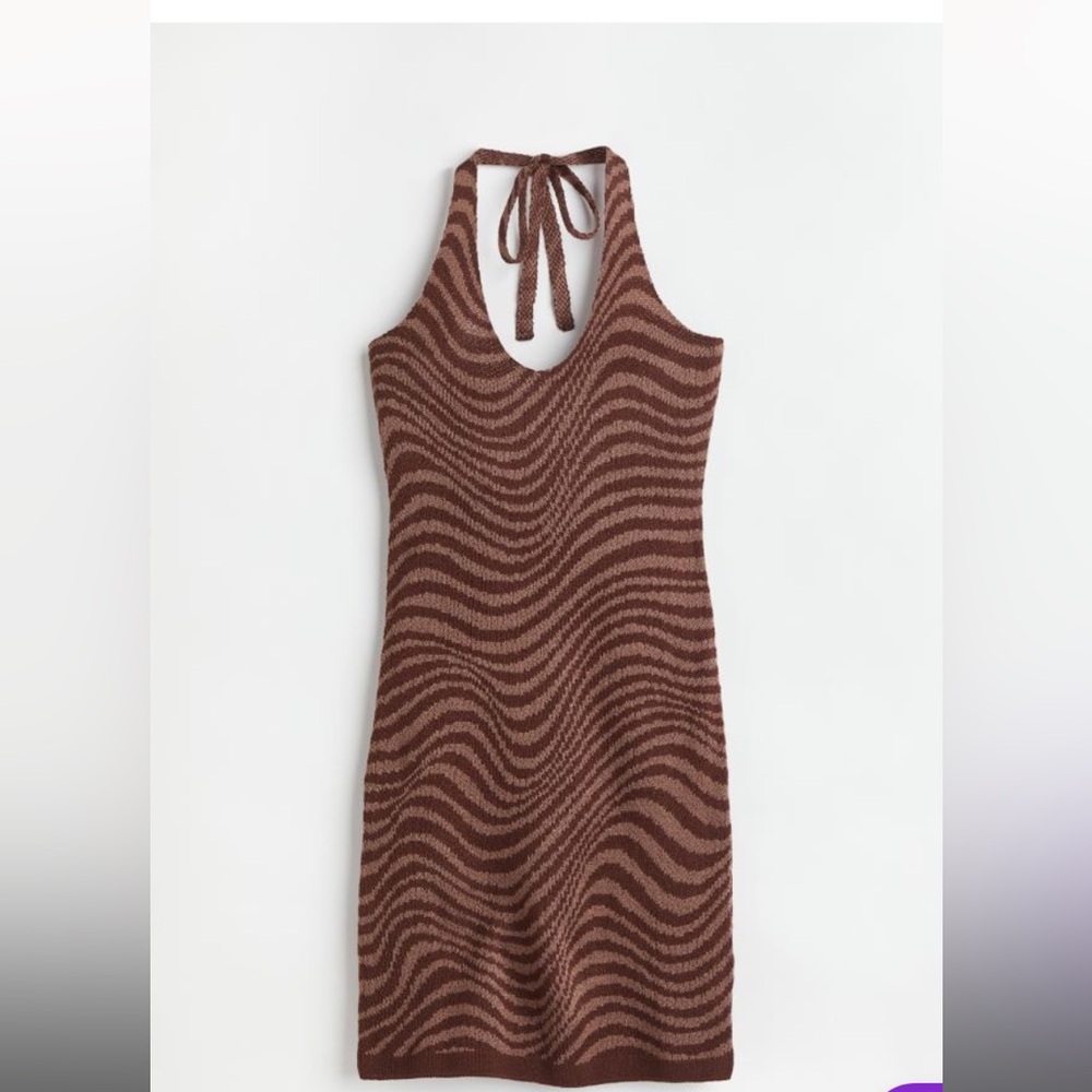 Knit Halterneck Dress